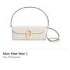 HERMES Maillon To Go Gold tone Lock Epsom Calfskin Pig Nose Wallet Bag Women's M4 Gris Pale Light Gray H084021CCM4