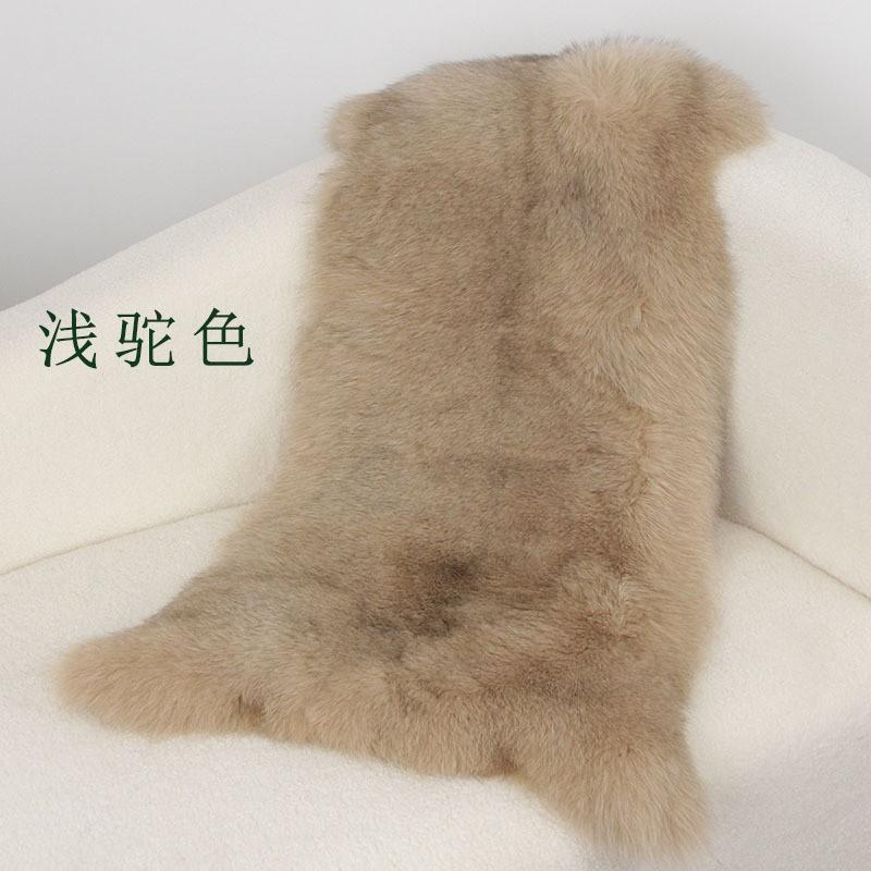 

OFTBUY осень зима 2024 новая куртка меховая цельная со съемными рукавами пальто из натурального лисьего меха женская утолщенная теплая шуба XL светло-коричневого