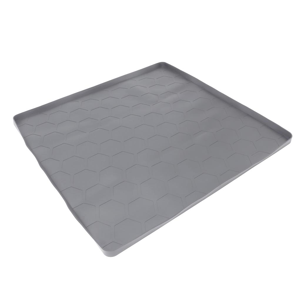 Fridge Silicone Mat Professional Scratch Resistance Leakage Proof Under Washing Machine Mat for Washing Machine Dryer Refrigerator