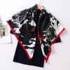 New silk scarf 91 large square scarf fashionable versatile fashion foreign style French scarf women's shirt shawl scarf wholesale