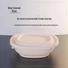 Biodegradable Corn Starch 350ml Square Food Container