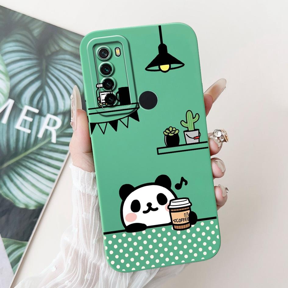 For Xiaomi Redmi Note 8 8T Case Fashion Painted Camera Protection Square Silicone Coque Soft Cover For Redmi Note8 Note8T Fundas
