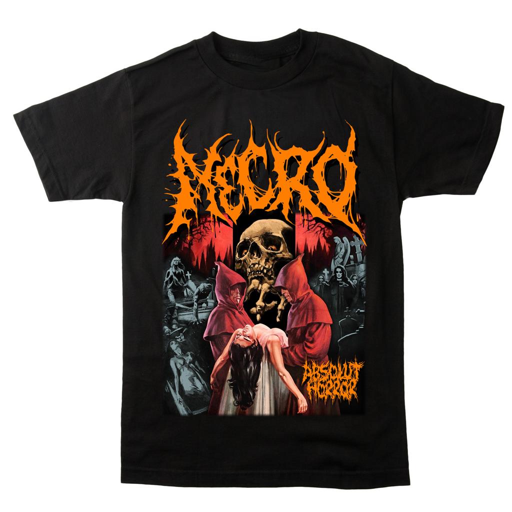 Necro Absolut Horror Bottle A Casual Tshirt Luxury Brand for Both Men and Women