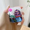 Japanese Anime Landscape Earphone Case for Airpods 4th 3rd Pro 3 2 Shockproof Cover for Airpod 2 3 1 Protective Accessorie Shell