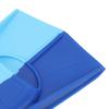 2PCS Blue Swimming Training Flippers Silicone Swim Training Fins  for Diving Breaststroke