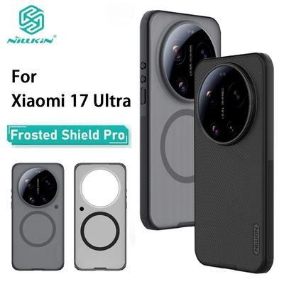 Carcasă pentru Telefon Xiaomi MI 17 Ultra Nillkin Super Frosted Shield Pro Magnetic Hard PC+TPU Carcasă Spate Rezistentă la Șocuri