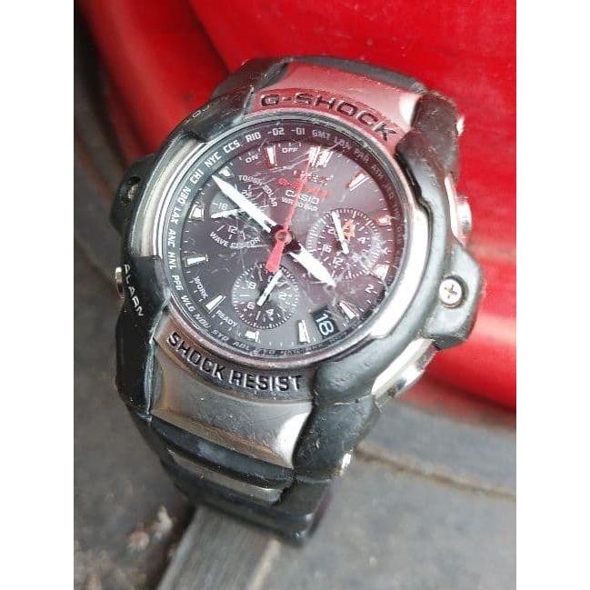 Casio GIEZ The G GS-1000 Chronograph with scratches