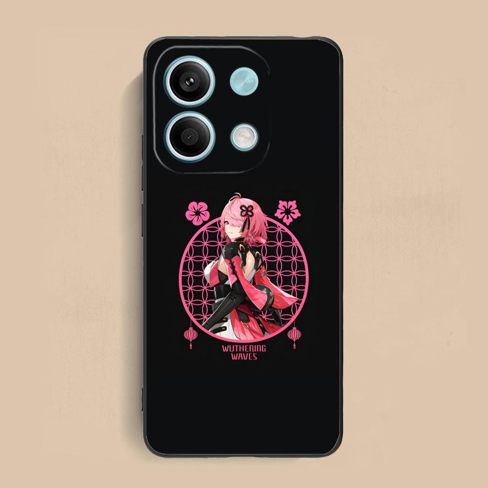 Wuthering Waves Taoqi Mobile Phone Case for Xiaomi Redmi 15 14 13 12 A5 3 2 1 C Plus 4G 5G Colorful Printing Cover Pretty Cover