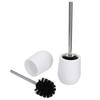 2 zestawy Szczotka do czyszczenia muszli klozetowej Blokowany gwint Wygodna Praktyczna Wydajna Bezpieczna Niezawodna