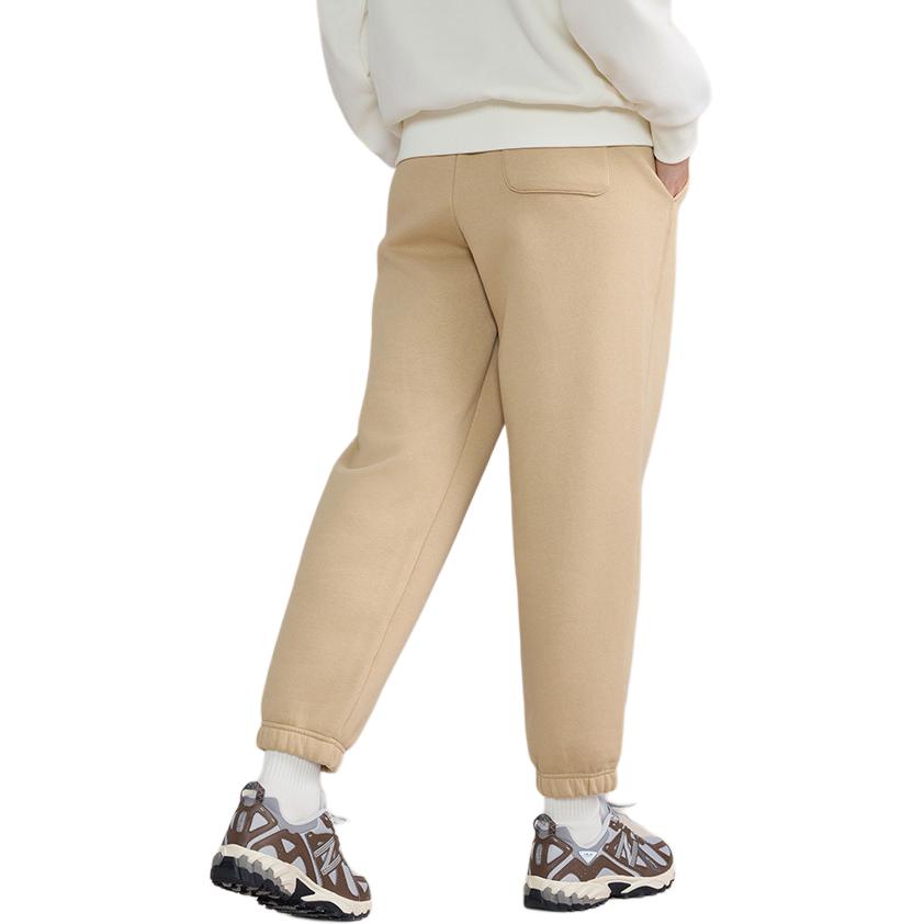 New Balance Knitted Sweatpants Women's Beige Yellow AWP43370-INC