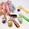 Labu cloth keychain 1PCS cartoon bucktooth boy boy schoolbag pendant car key chain small gifts