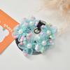 Children's Pearl Flower Hair Net for Buns