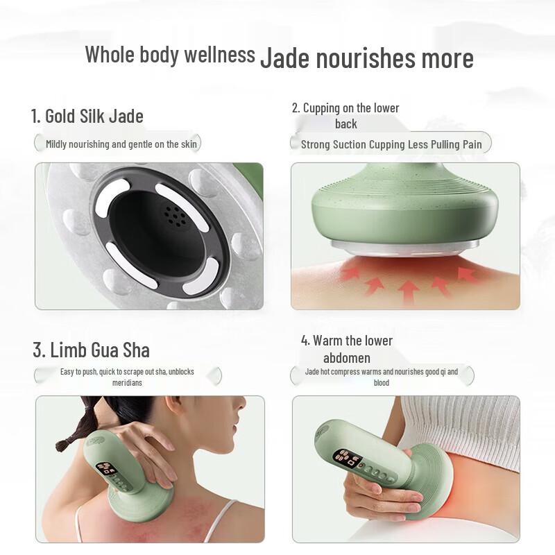 Electric Guasha & Cupping Massager CN plug (adapter included)