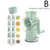 NEW 5 In 1 Rotary Cheese Grater With Handle Manual Suction Strong Nuts Shredder Slicer Base With Vegetable Grinder Graters V1Z5