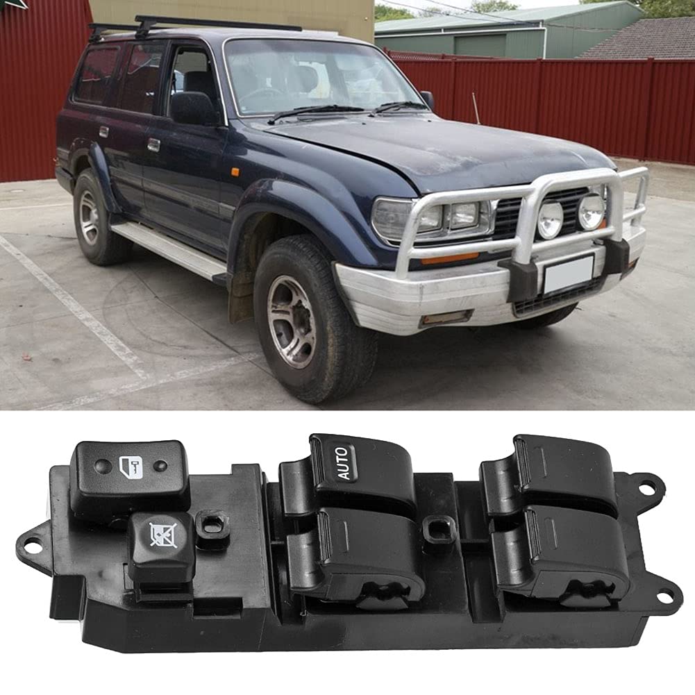 Power Window Switch, Window Switch, ABS Fit For Toyota 80 Series Land Cruiser 90-98 Automotive Parts