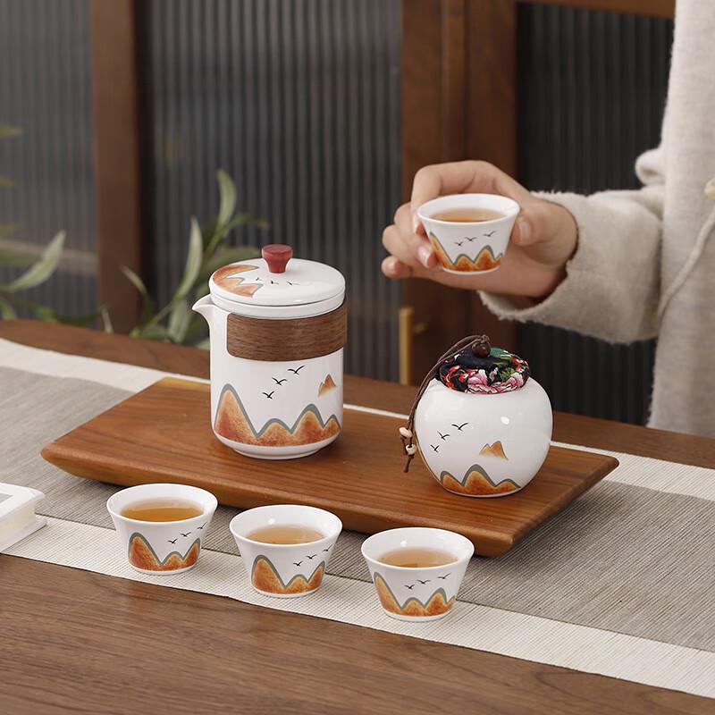 Thousand Miles of Rivers and Mountains Kung Fu Tea Set