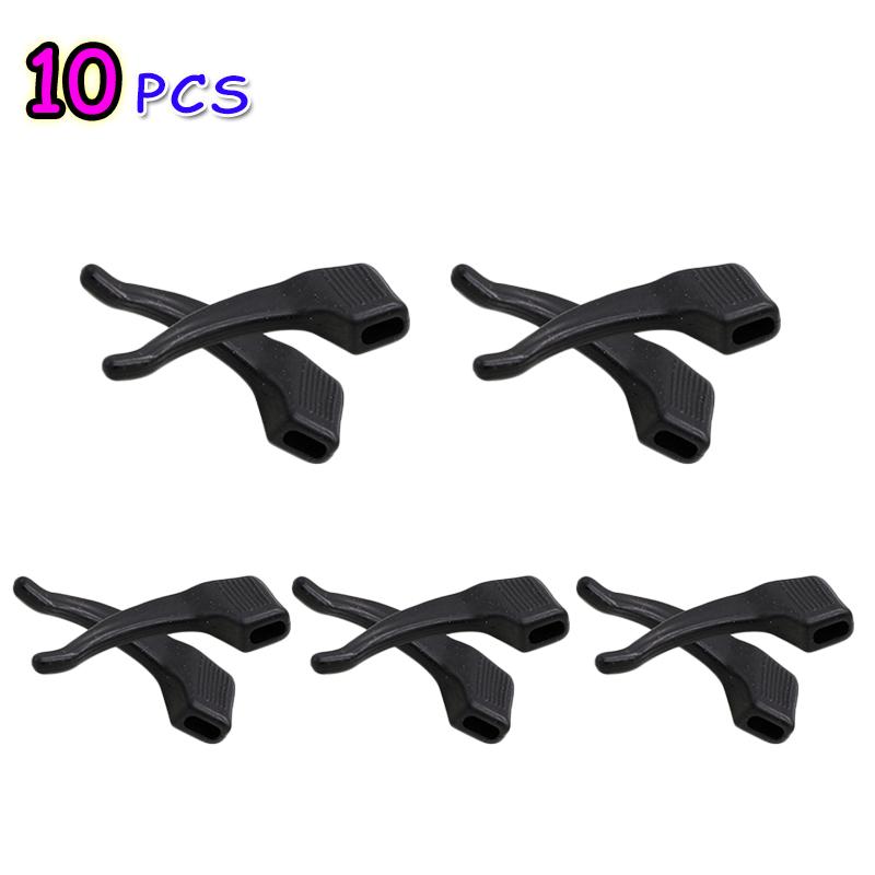 Wholesale Silicone Anti-slip Ear Hooks Glasses Leg Ear Sleeve Bracket Fastener Clear Grips Eyewear Holder Eyeglasses Accessories