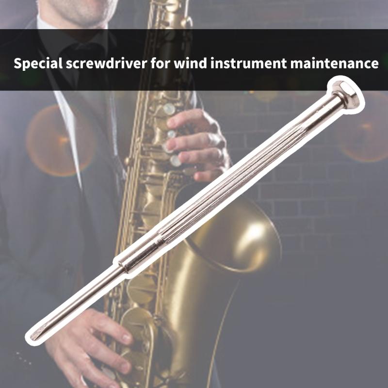 3Pcs Saxophone Screwdriver Professional Woodwind Instrument Maintenance Repair Tool Stainless Flutes Repair Screwdriver