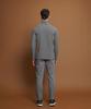 PANICALE Gray Drawstring Cotton Blend Twill Pants