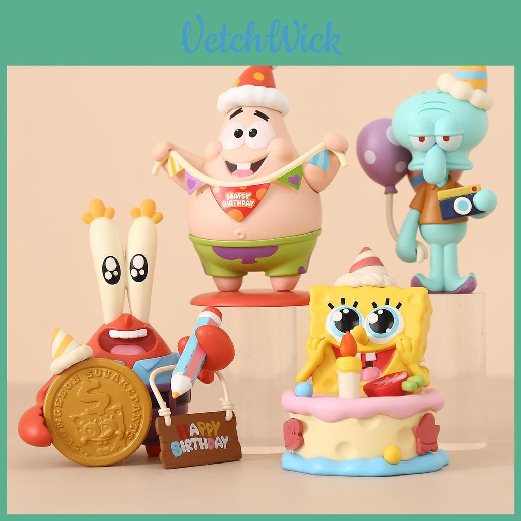 Spongebob Squarepants Pvc Toy Model For Kids Gift And Creative Play