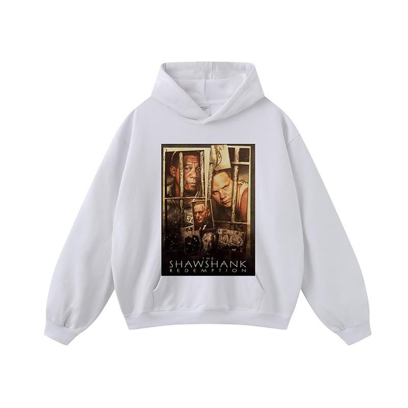 Oversized Vintage Washed Hoodie Men Women - Loose Fit Cotton Long Sleeve Streetwear Sweatshirt Winter