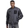 Men's Varsity Jacket Regular Fit Casual Letterman Baseball Bomber Jackets for Men Fall Winter Thicken Outdoor Button Down Vintage Jacket With Pockets