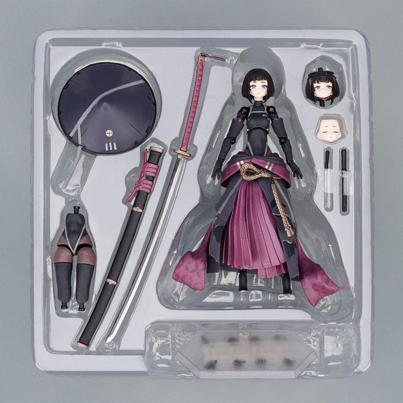 Figma 549# Ronin Wandering Samurai Mecha Musume Articulated Action Figure Female Figure Ornament Toy