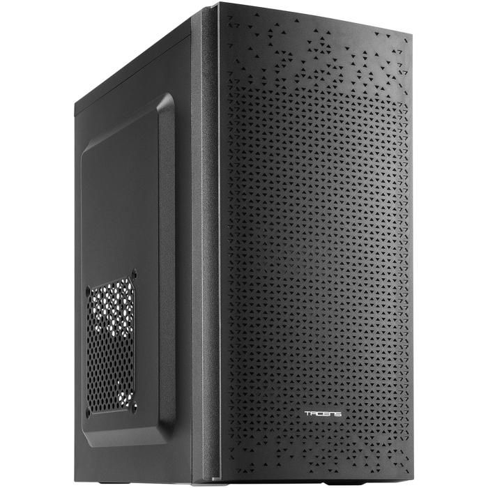TACENS ANIMA AC6500, Kompaktní Micro ATX PC skříň, Chlazení síťovinou na předním panelu, 500W napájecí zdroj, USB 3.0, Černá
