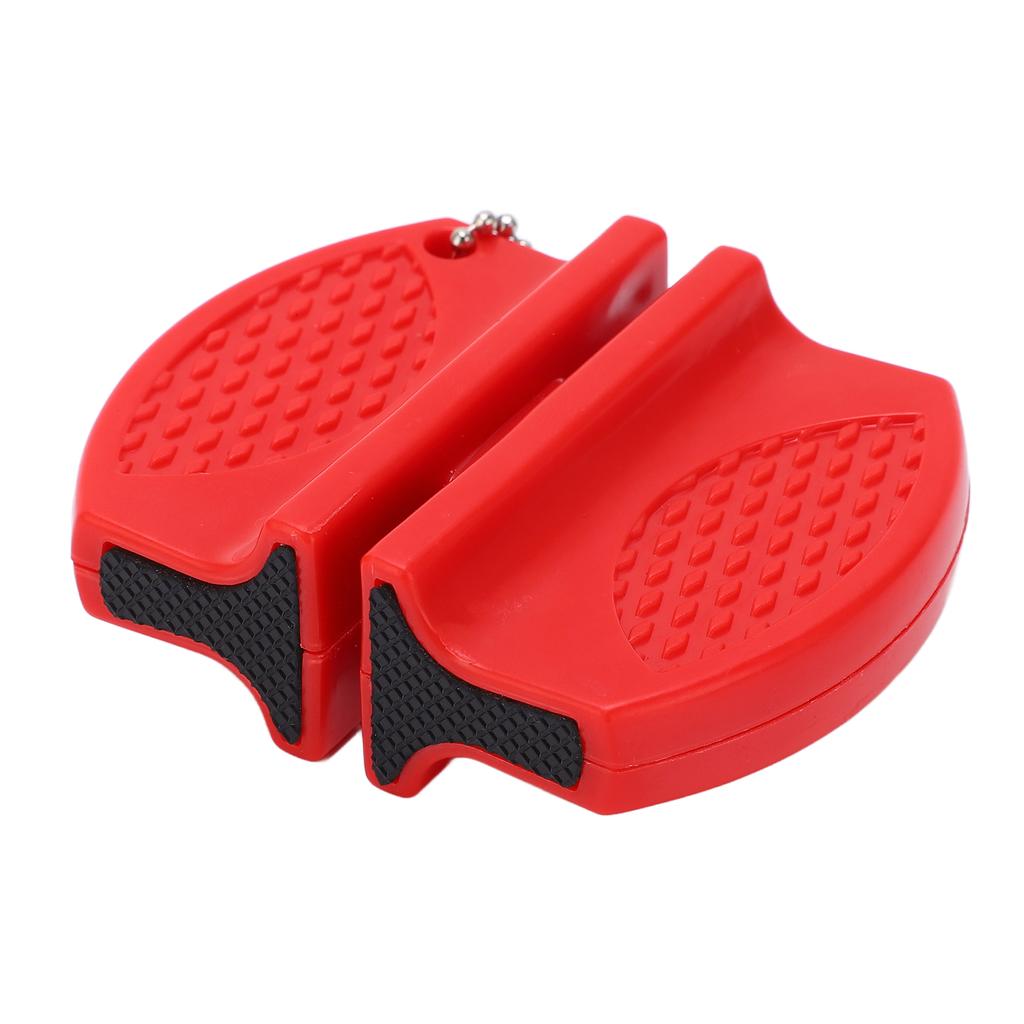 Portable Mini Knife Sharpener Multifunctional Double Sided Pocket Knife Sharpener for Outdoor