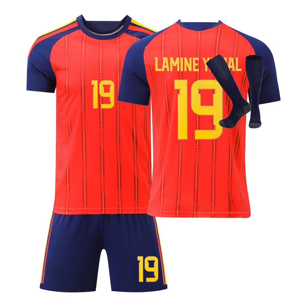 2526 Away Jerseys Sports Team Uniform Set Football Training Suit Set
