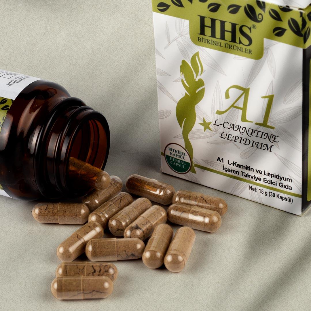 Hhs A1 L-carnitine Lepidium A 1 L Carnitine Lepidium 30 Capsules Hhs A1 L-carnitine Lepidium A 1 L Carnitine Lepidium 30 Capsules