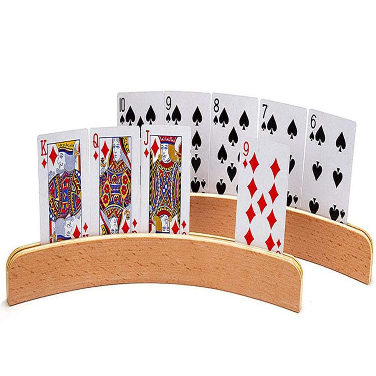 Wooden Playing Card Holder - Crafts Base