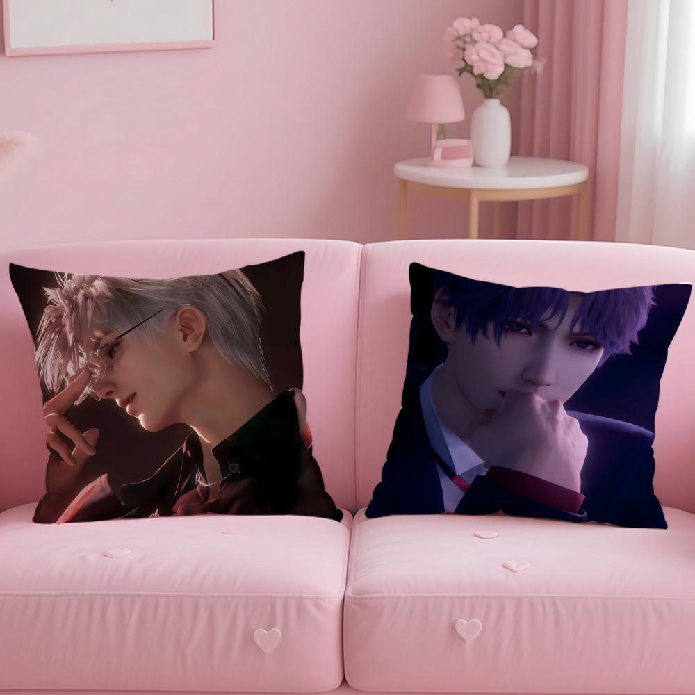 Game L-Love and deepspaceS Cushion Cover Comfortable Reversible Pillow Cover Ideal for Car Sofa Bedroom & Beyond