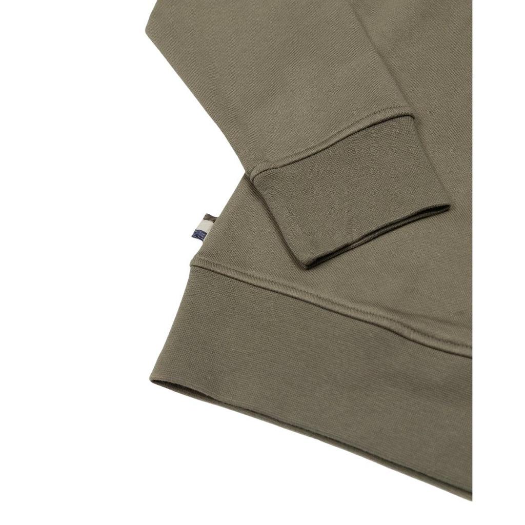 Aquascutum Herren Sweatshirt mit großem Logo und Rundhalsausschnitt