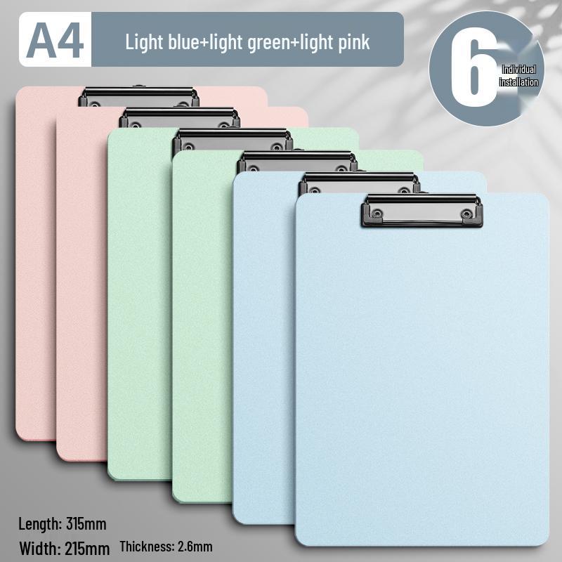 Exam Writing Board: A4 Clipboard Pad for School Tests