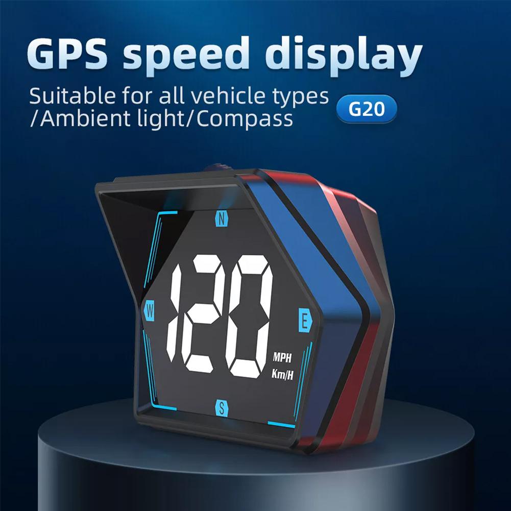 New HUD Head Up Display Beidou GPS Vehicle Speed Measurement Up High-definition Instrument Devi M6U6