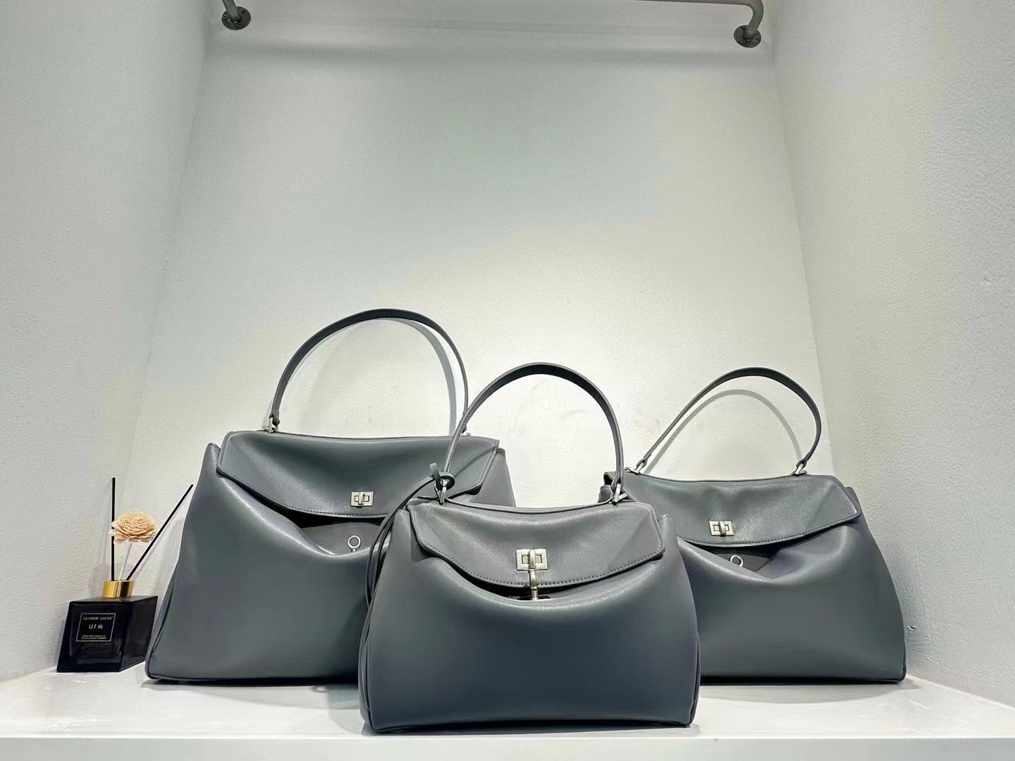 

«Сумка-тоут Rodeo Soft Leather Tote от A-Grade B 2024 года — модная и простая большая сумка» Large 40-30-13cm