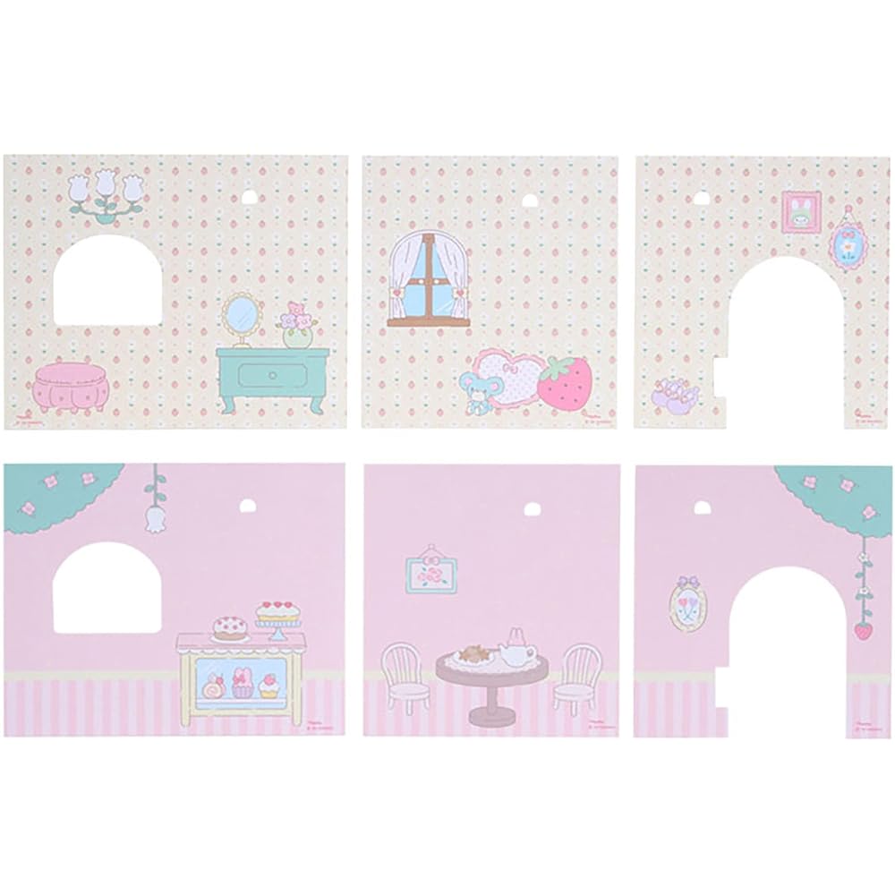 Sanrio My Melody Dollhouse Netflix Original Anime ABS Plastic PVC Age 3+ 600415