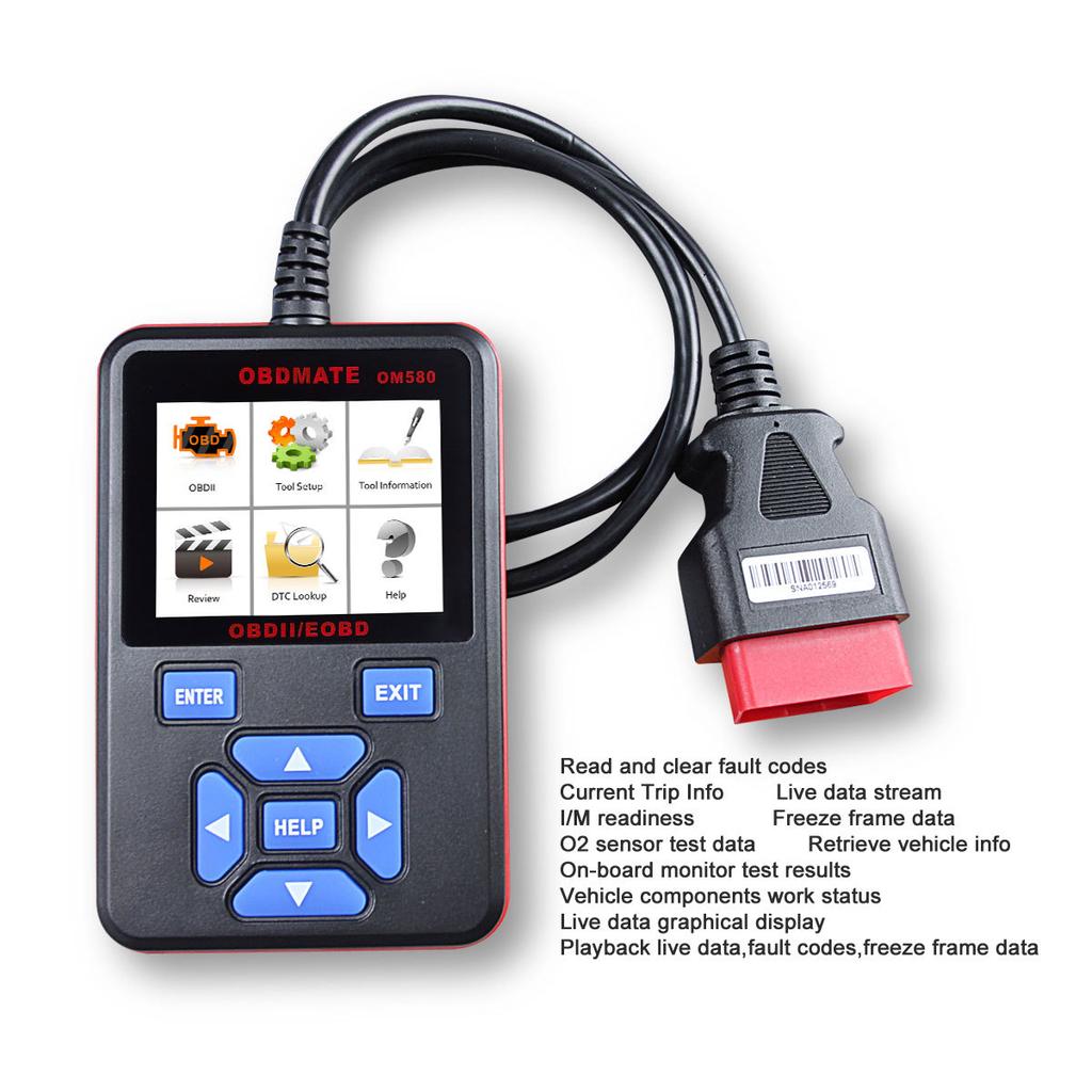 OBDMate OM360 OBD2 Diagnosetester Auto Diagnosegerät Auto Autowerkzeuge ...