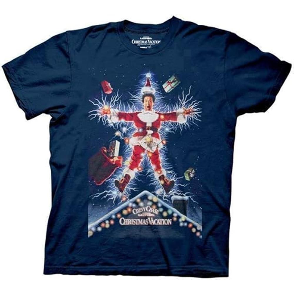 National Lampoon's Christmas Vacation Boys Santa Claws Cotton T-Shirt