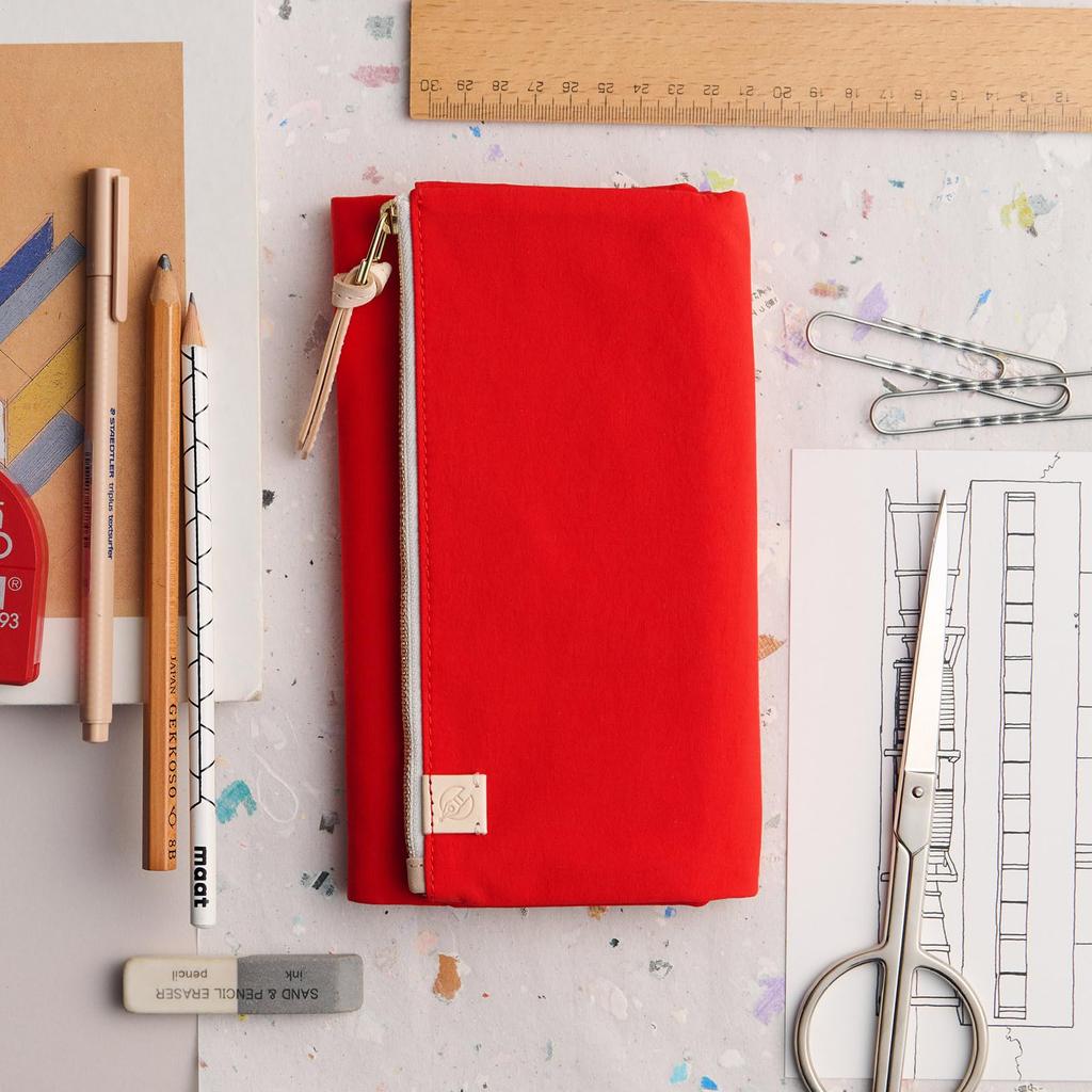 Hobonichi Techo Weeks tragen (weekly planner) cover, (red)