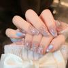 Dreamy Mermaid 3D Nail Art: 30-Piece Aurora Bubble Stickers