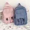 Nylon Harajuku Backpacks Korean Style Shoulder Bag Fashion Canvas School Bag  Women