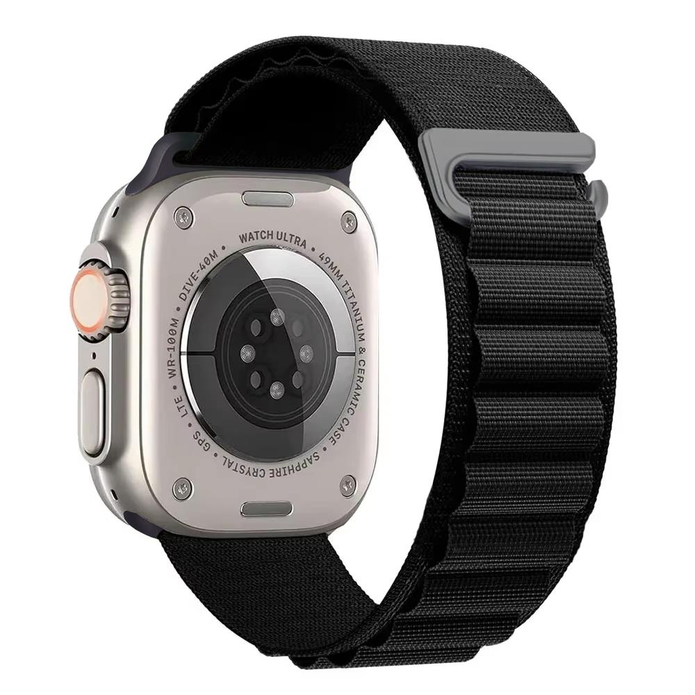 Upgrade Alpine Nylon Strap For Apple Watch Band 11 10 9 8 7 45mm 41mm 42mm 46mm Ultra 3/2 49mm Bracelet Watchband iWatch 6 5 SE