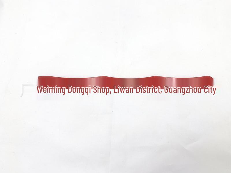 

Silver & Red Long Radius Ruler for Musical Instruments, Starting at 0.08 Inches Fret Wire Tool червоний