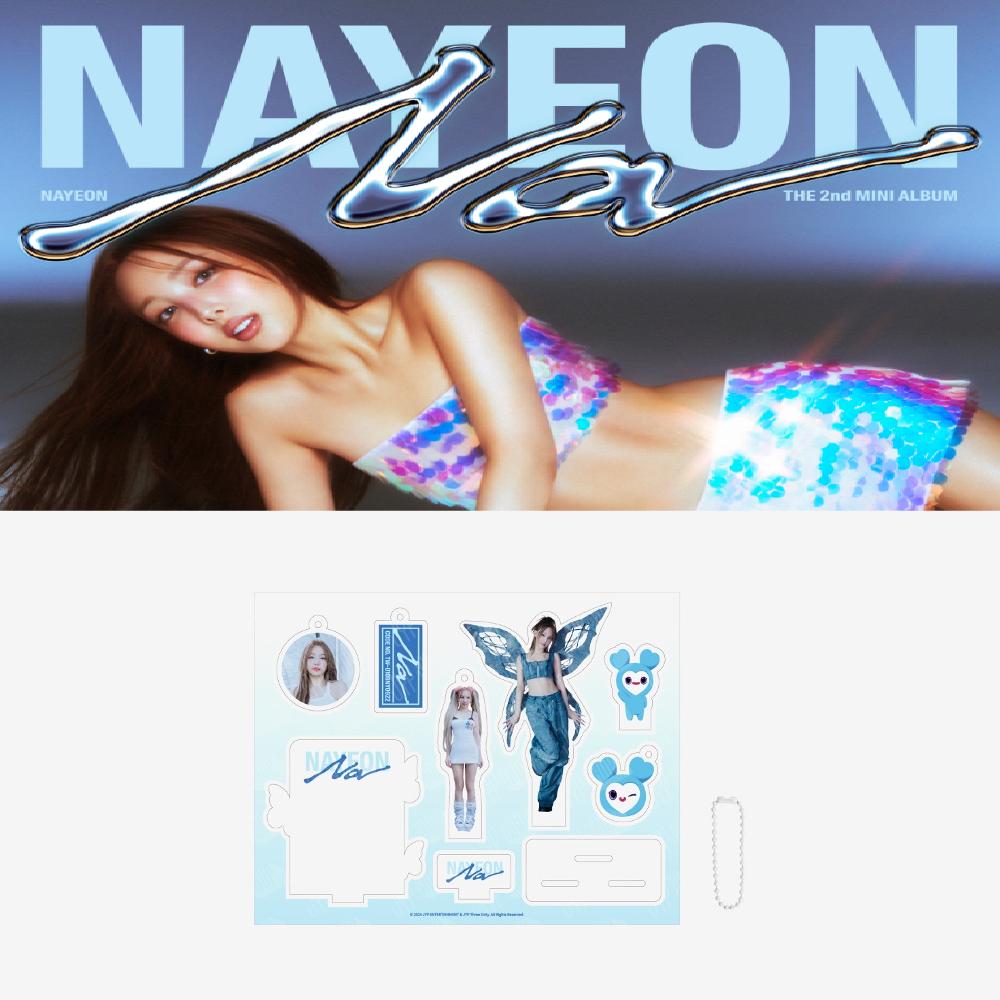

Оформите предзаказ Официальный акриловый комплект MD альбома NAYEON NA