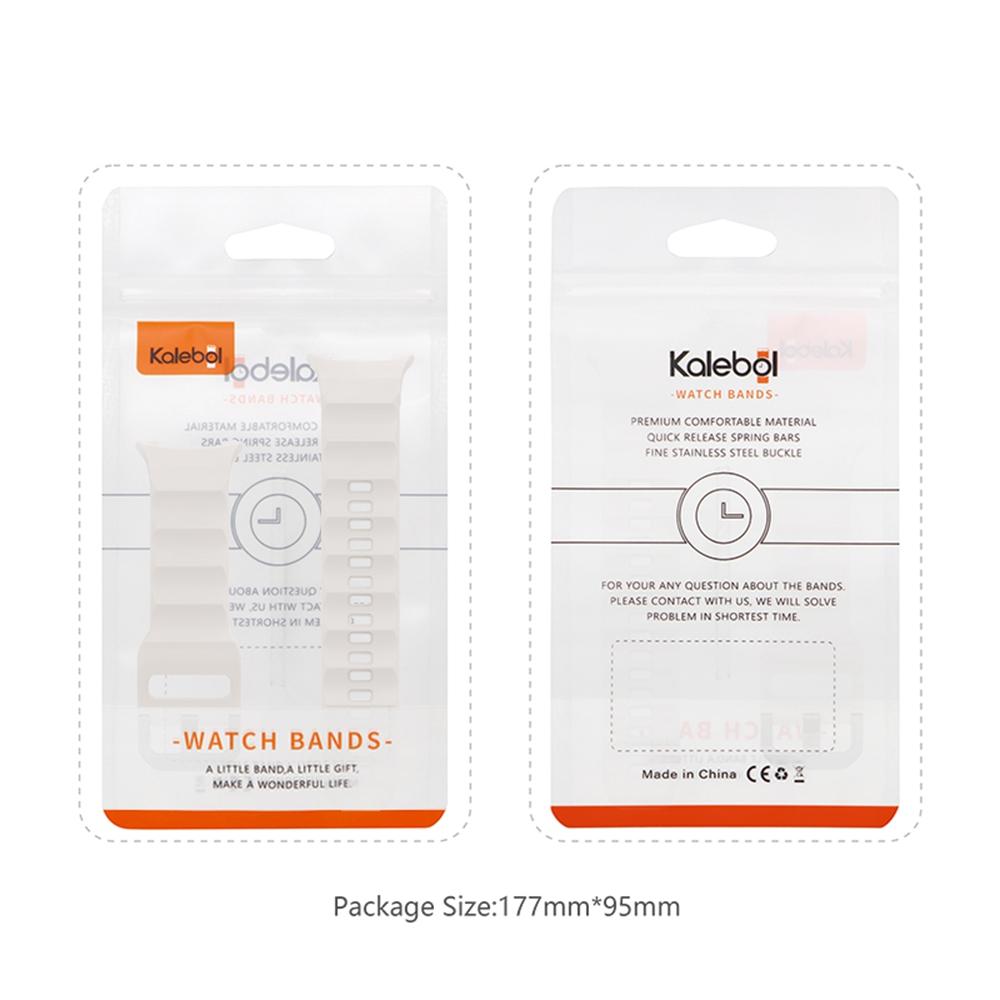 Watch Band for Samsung Galaxy Watch8 44mm/40mm/Watch8 Classic 46mm Wave Shape Silicone Strap