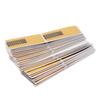 100-Piece UV Gel Nail Extension Set with Square Paper Forms and Tips