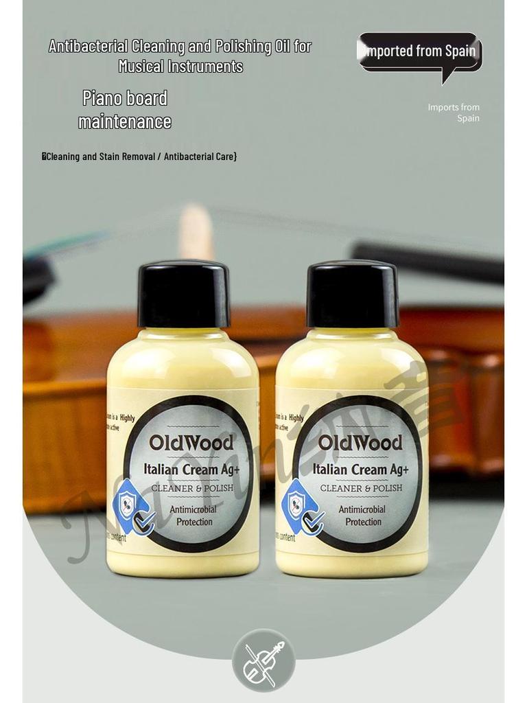 Oldwood Violin Polish & Italian Cream Cleaner