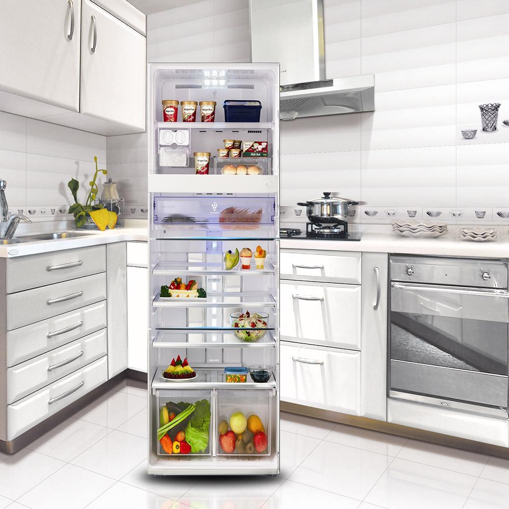 Refrigerator Wallpaper Vinyl Sticker Rose Sea Landscape Cat Fridge Door Decal Self-adhesive Kitchen Decor Wardrobe Furniture Renovation Poster
